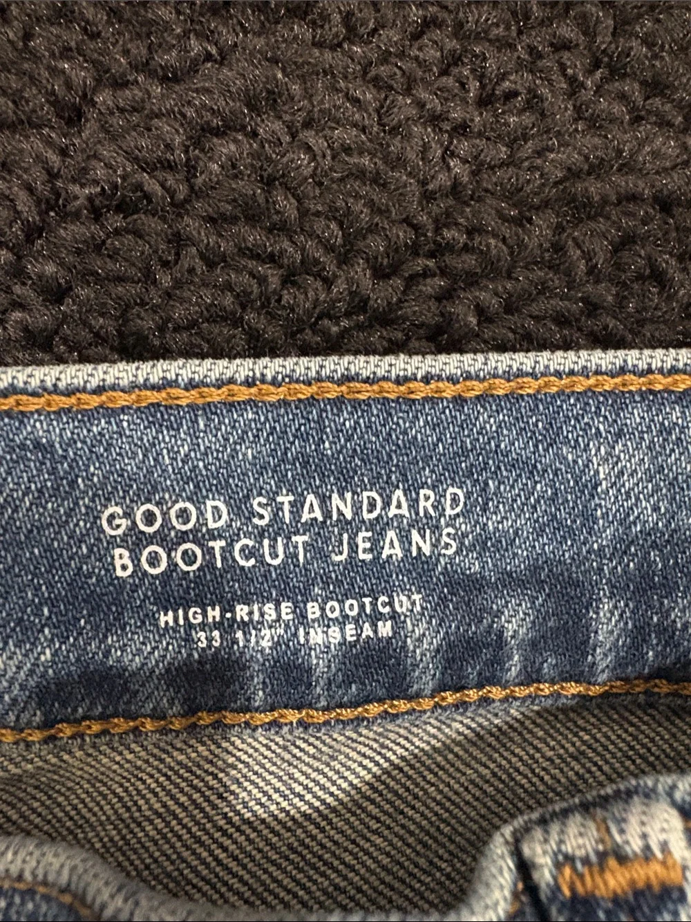 Good American Bootcut Denim Jeans